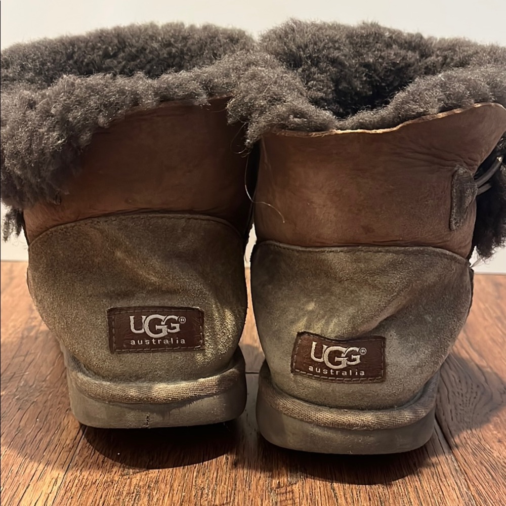 UGG Brown Shearling Boots